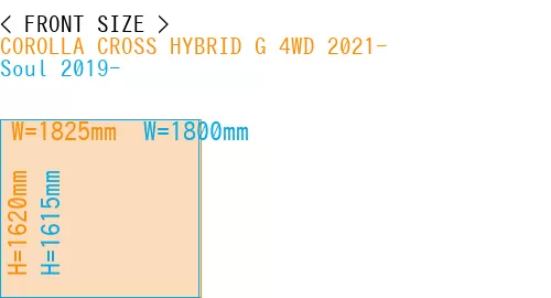 #COROLLA CROSS HYBRID G 4WD 2021- + Soul 2019-